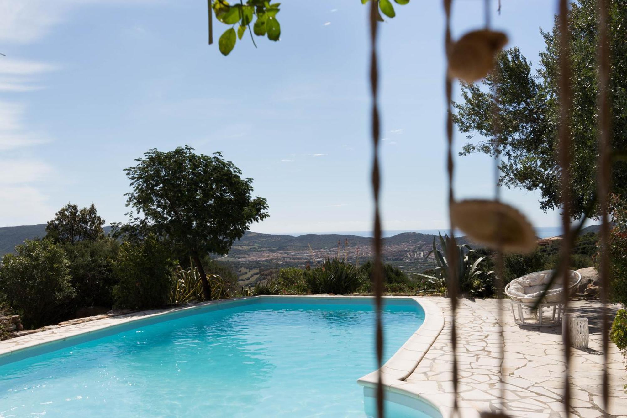 Villa Bellavista Con Piscina Privata, Vista Mare Vicino A فيلاّسيمِيوس المظهر الخارجي الصورة
