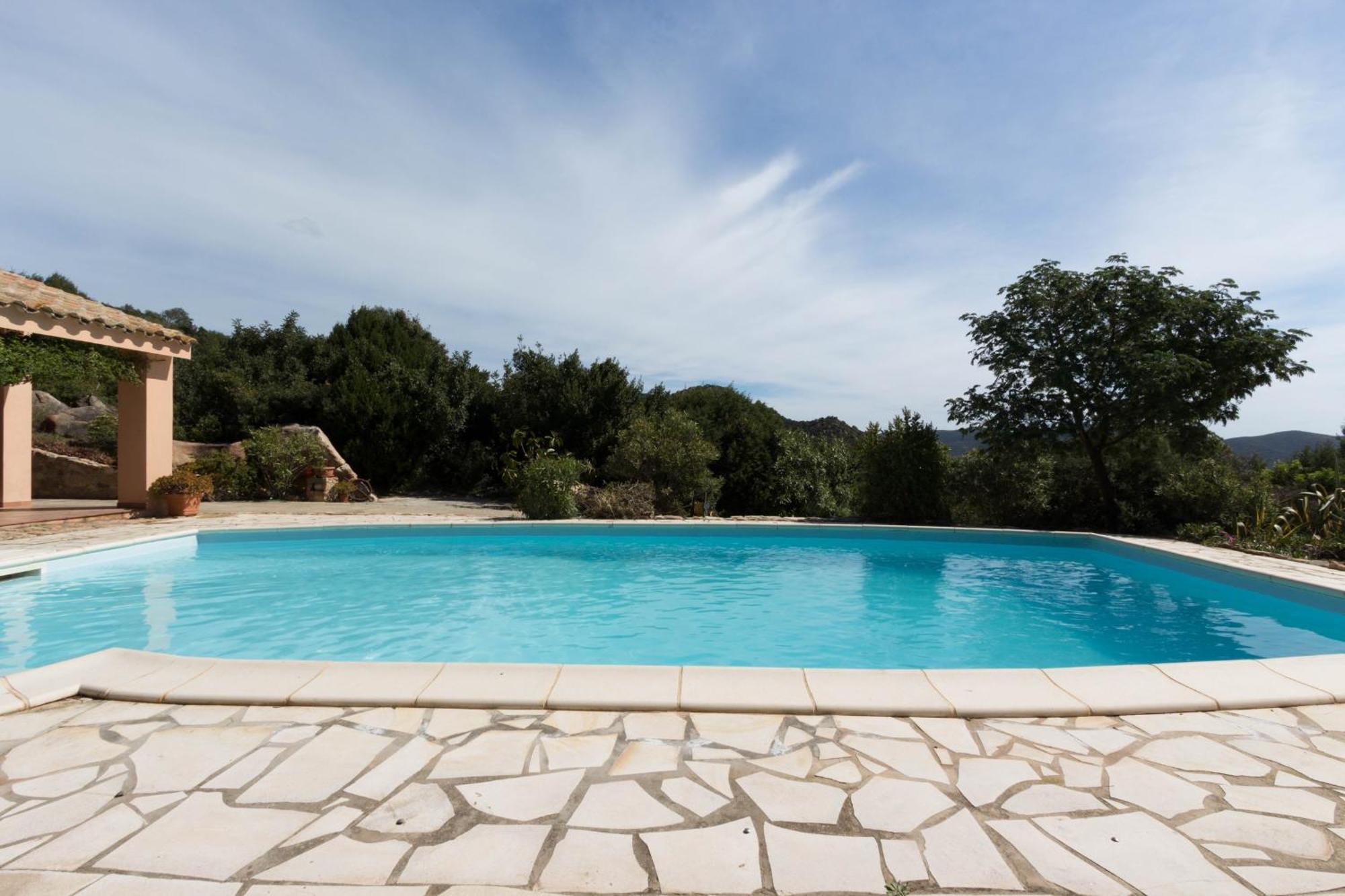 Villa Bellavista Con Piscina Privata, Vista Mare Vicino A فيلاّسيمِيوس المظهر الخارجي الصورة