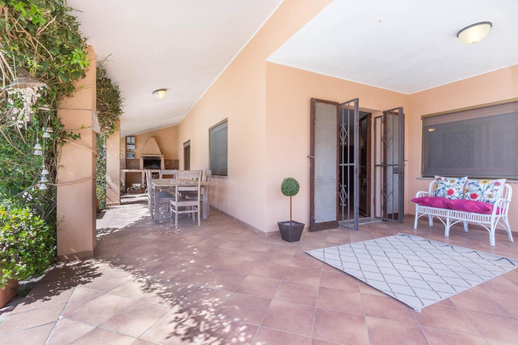 Villa Bellavista Con Piscina Privata, Vista Mare Vicino A فيلاّسيمِيوس المظهر الخارجي الصورة