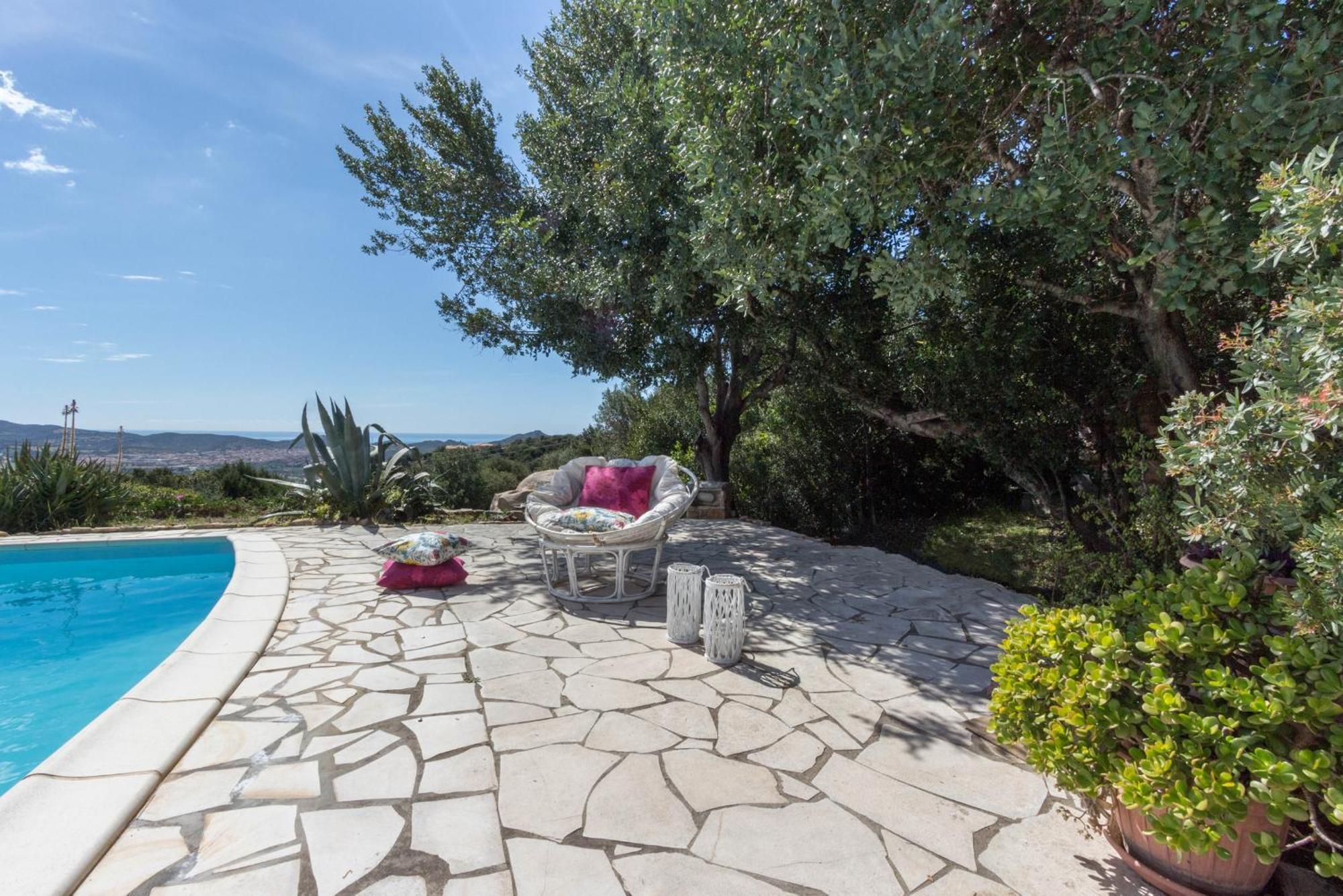 Villa Bellavista Con Piscina Privata, Vista Mare Vicino A فيلاّسيمِيوس المظهر الخارجي الصورة