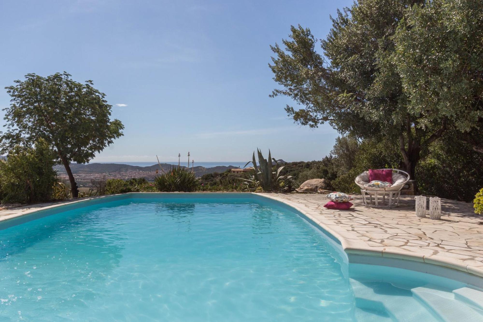Villa Bellavista Con Piscina Privata, Vista Mare Vicino A فيلاّسيمِيوس المظهر الخارجي الصورة
